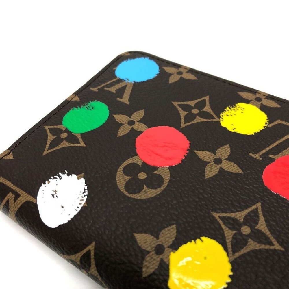LOUIS VUITTON Monogram Zippy Wallet Yayoi Kusama Long Wallet - Picture 8 of 16